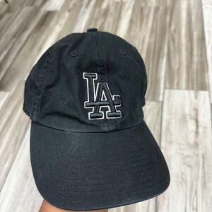 47 Brand Black Los Angeles Dodgers LA Hat